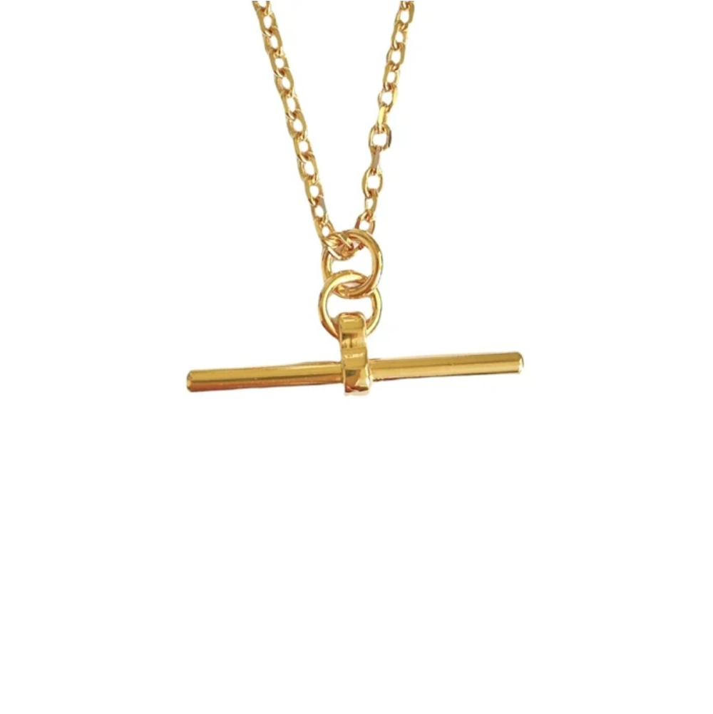 Burren Blast From The Past T-Bar Necklace (18")