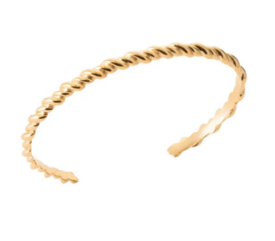 Twisted Promise Bangle