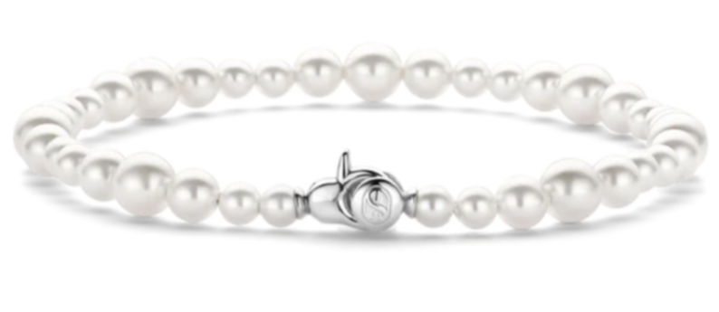 Ti Sento Pearl White Sterling Silver Women's Bracelet