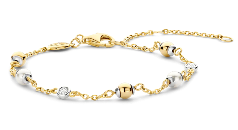Ti Sento Gold Plated Chain Bracelet