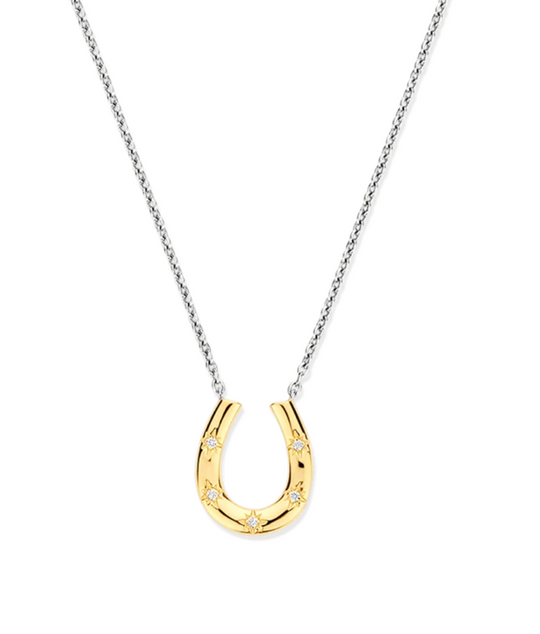 Ti Sento Horseshoe Necklace