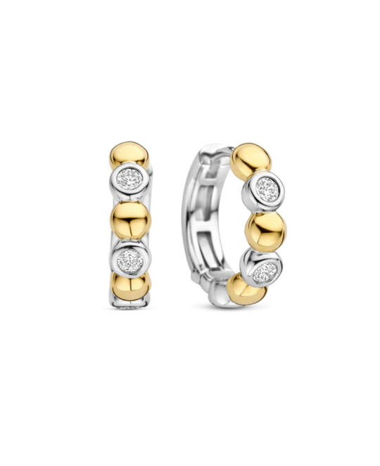 Ti Sento Gold Plated Earrings