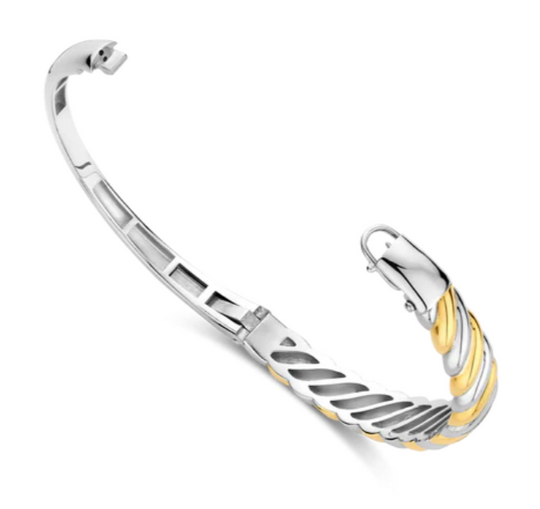Ti Sento 925 Sterling Silver Yellow Gold Plated Women's Bracelet