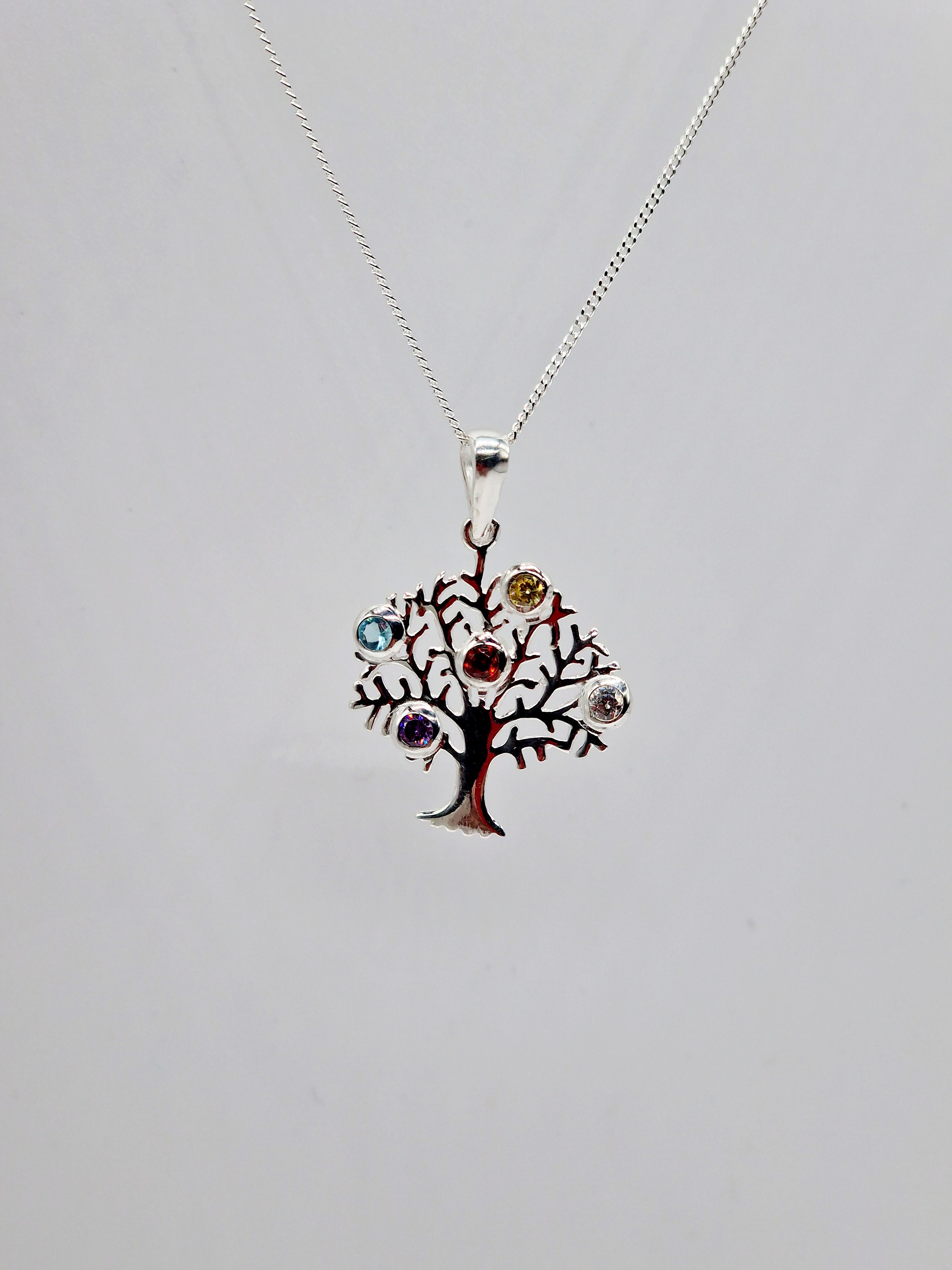 Tree of Wisdom Colour Pendant