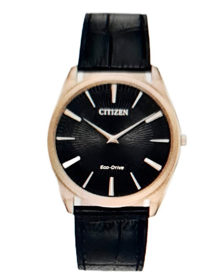 Black Citizen Eco Drive Watch