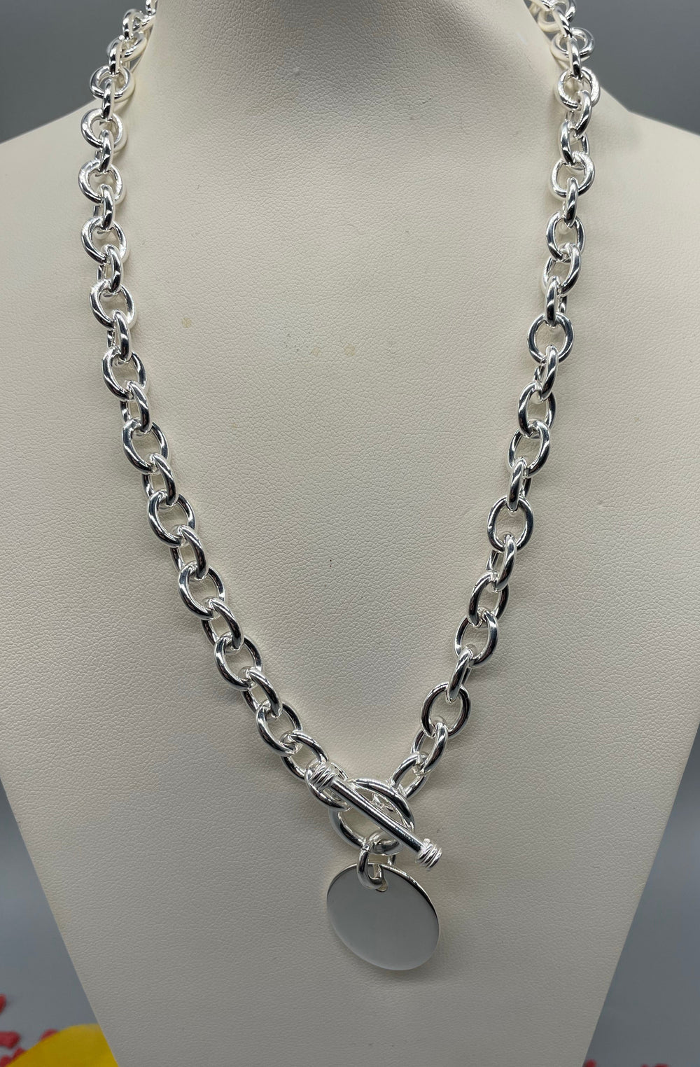 Chunky Solid Silver Tiffany Chain