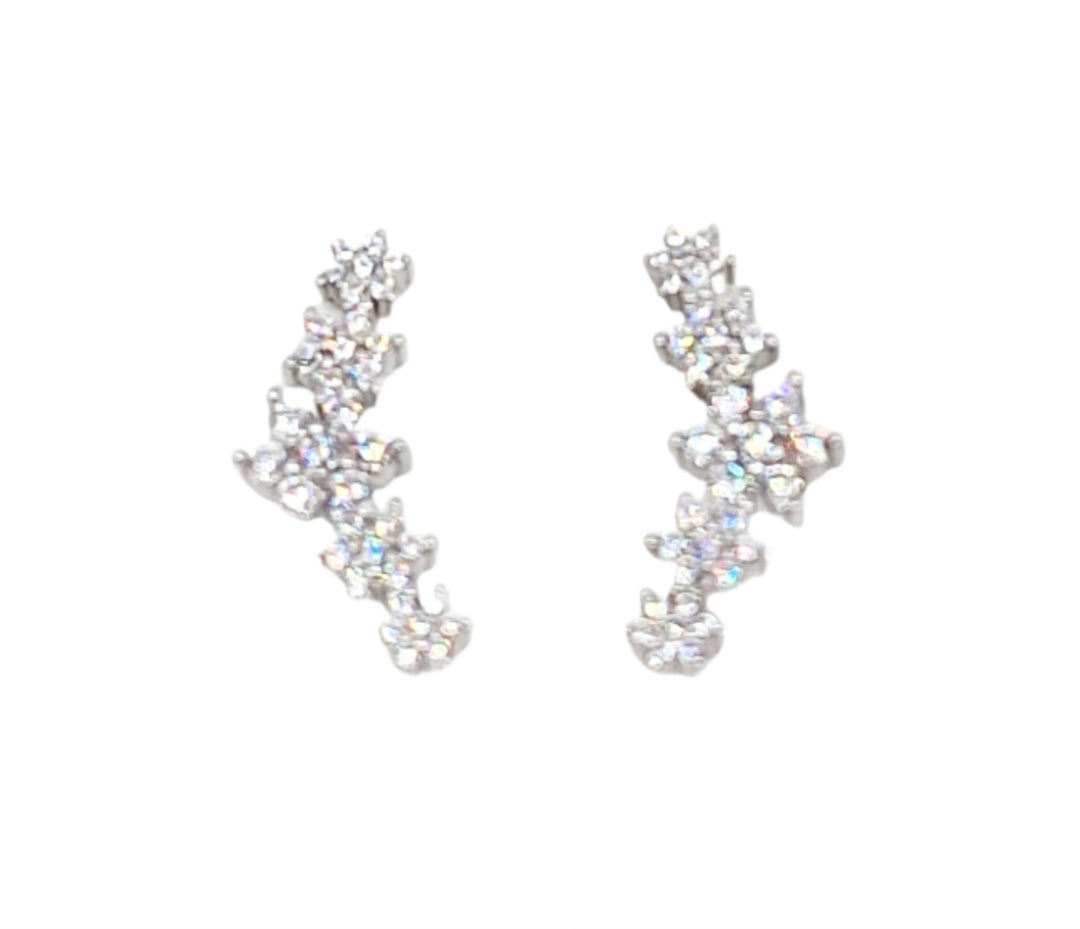 Prong Set Diamond Ear Climbers