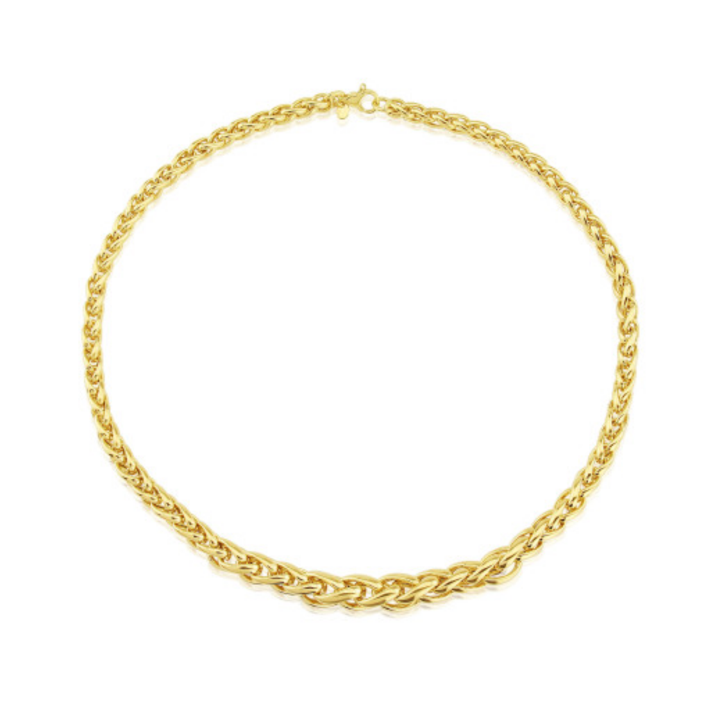 9ct Yellow Gold Palmier Necklace