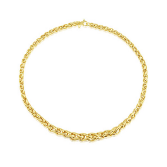 9ct Yellow Gold Palmier Necklace