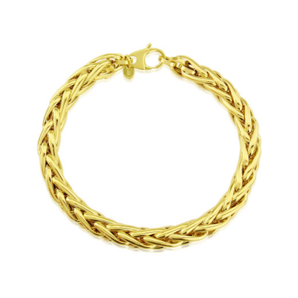 9ct Yellow Gold Palmier Necklace