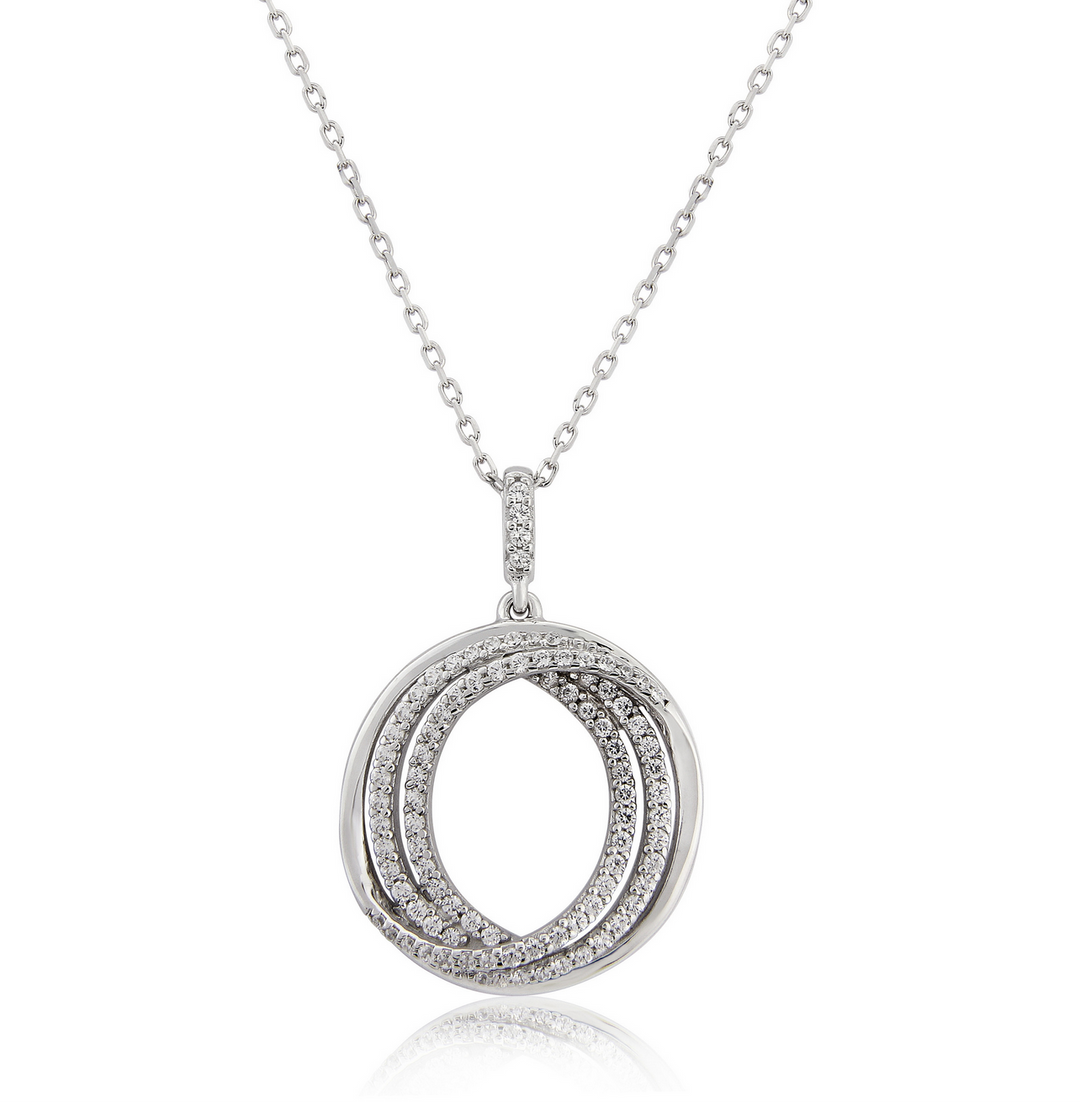 Waterford Jewellery Triple Circle Open Pendant