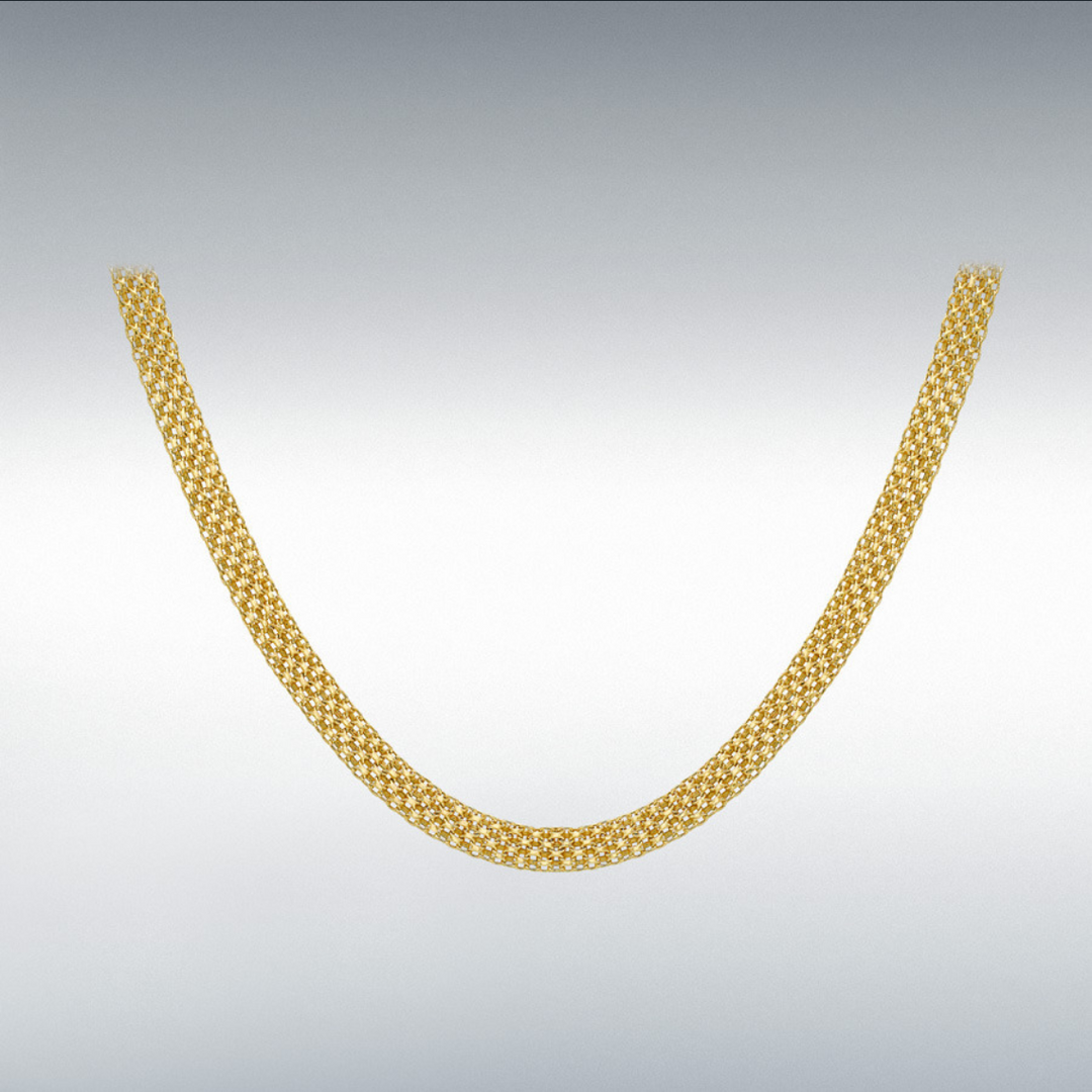 9ct Yellow Gold Bismark Necklace