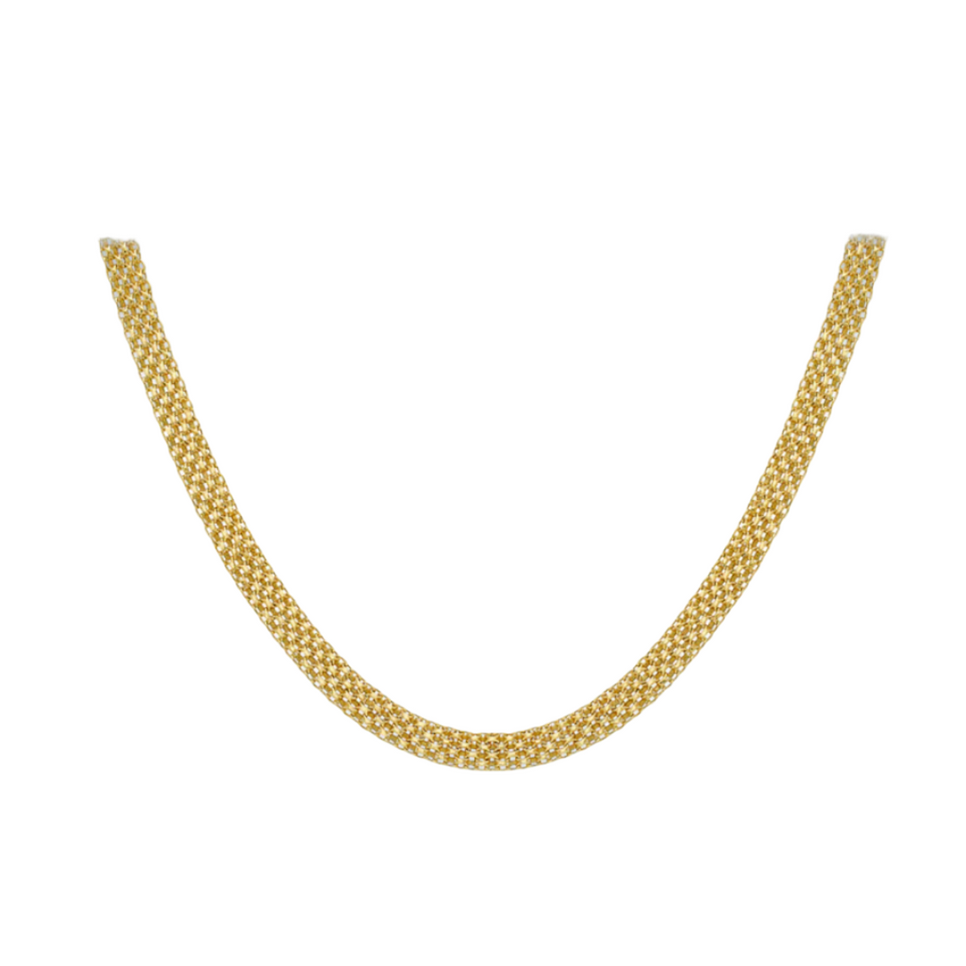 9ct Yellow Gold Bismark Necklace