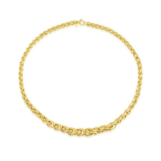 9ct Yellow Gold Palmier Necklace