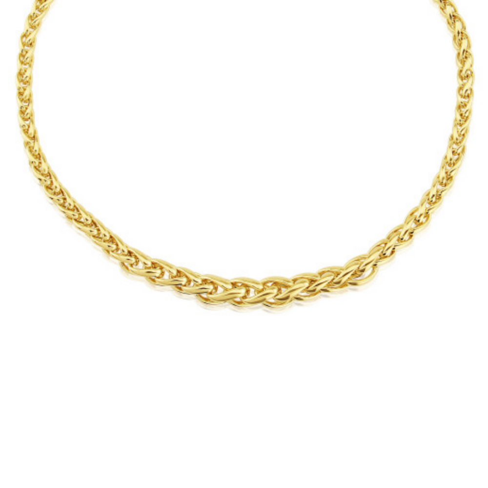 9ct Yellow Gold Palmier Necklace