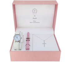 Girls Communion Watch and Necklace