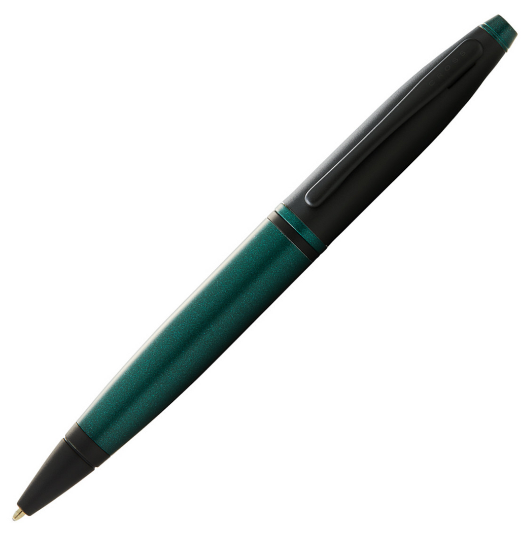 Cross Calais Matte Green & Black Lacquer Ballpoint Pen