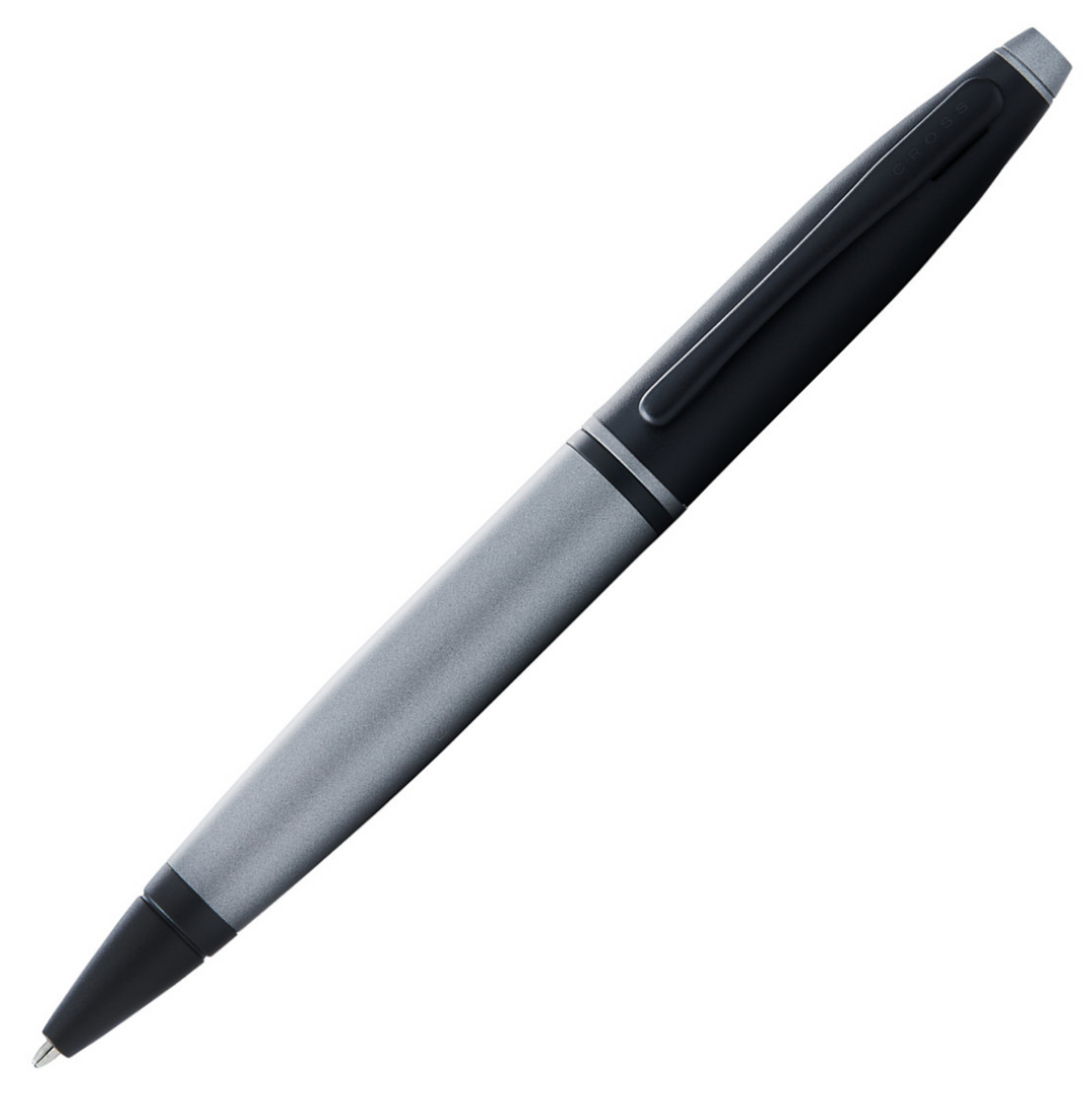 Cross Calais Matte Gray & Black Lacquer Ballpoint Pen
