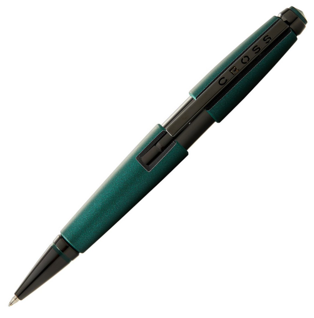 Cross Edge Matte Green Lacquer Gel Rollerball Pen