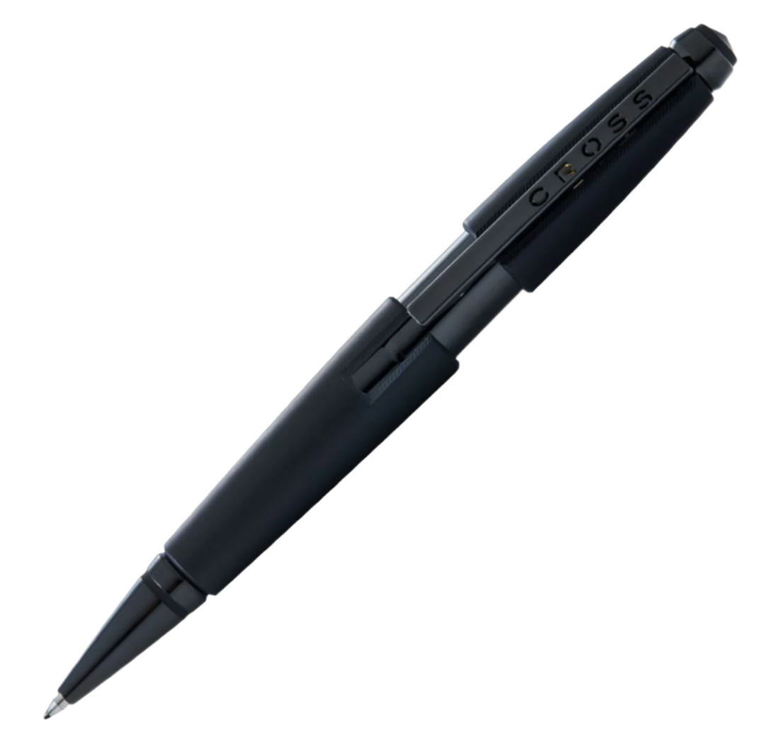 Cross Edge Matte Black Lacquer Gel Rollerball Pen