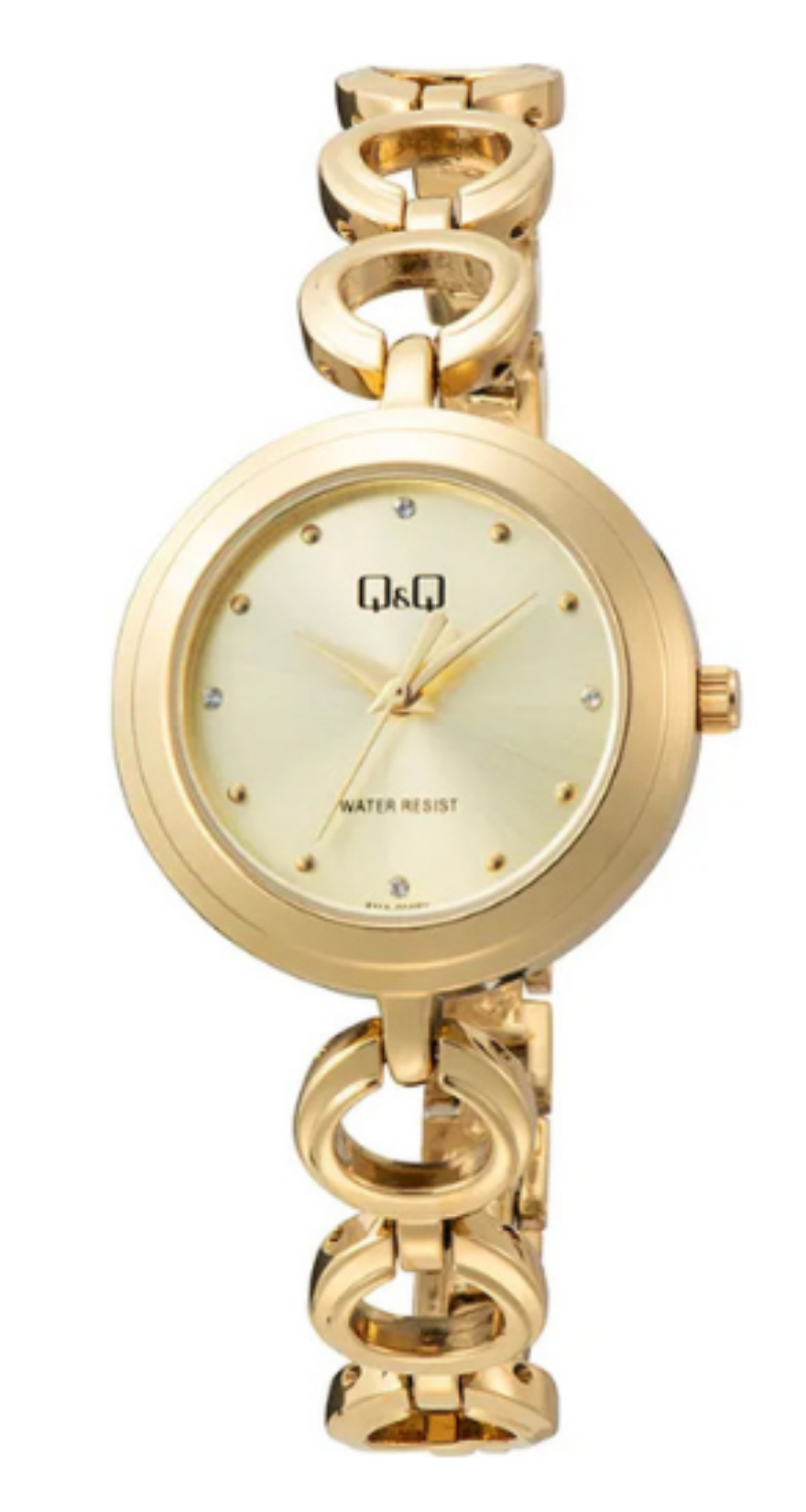 Q&Q Ladies Gold Plated Watch