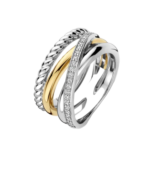 Ti Sento 925 Sterling Silver Ladies Ring
