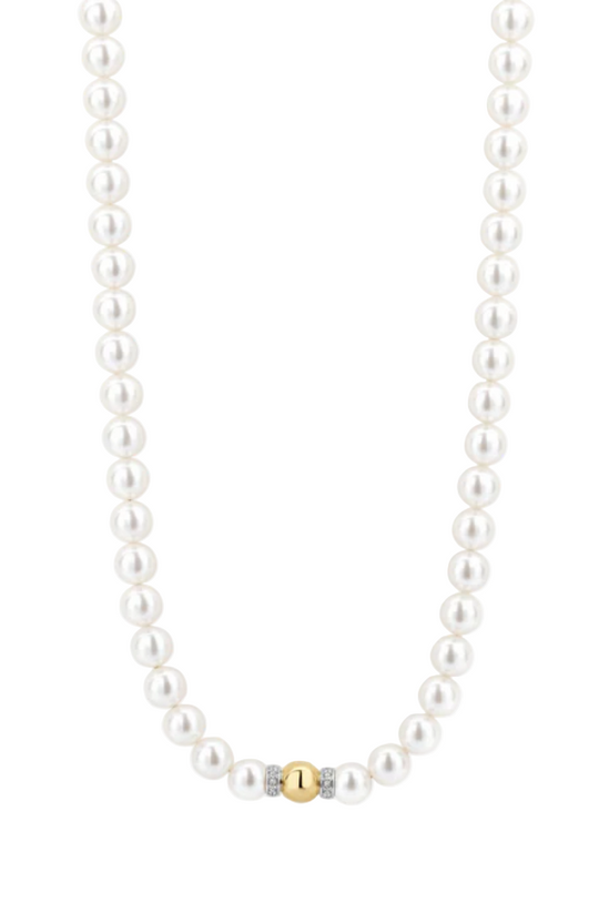 Ti Sento Pearl Necklace