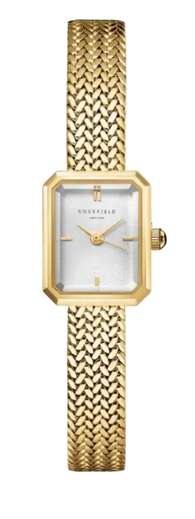 Rosefield Mini Octagon Gold Women's Watch
