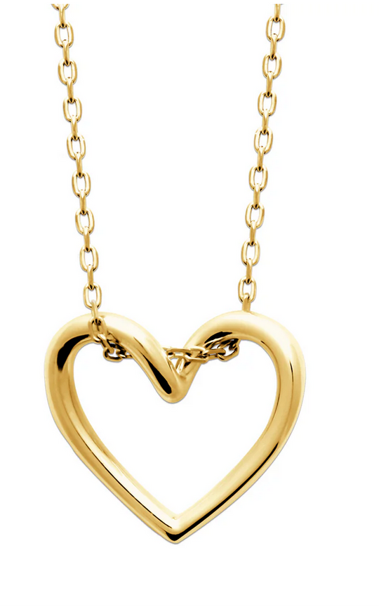 Burren Open My Heart Necklace