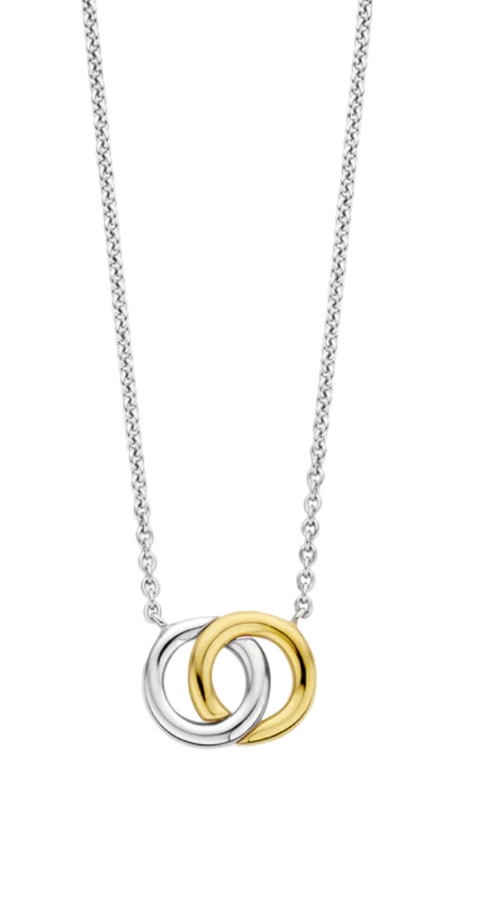 Ti Sento Forever Connected Bicolor Necklace