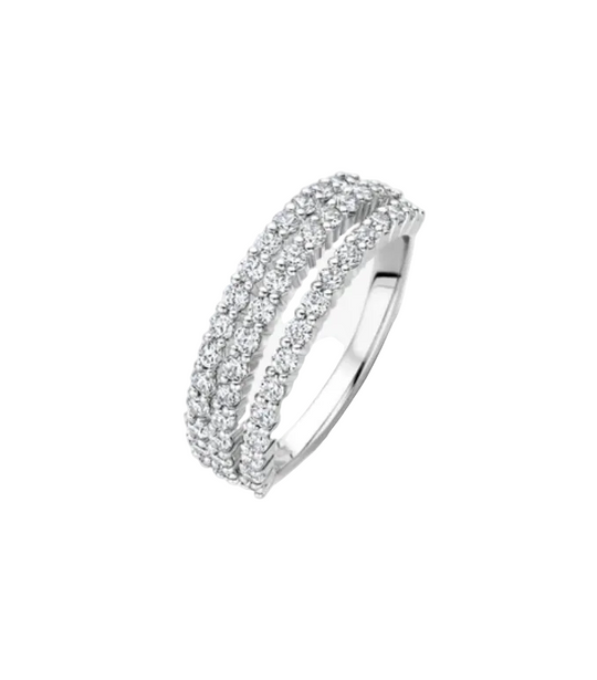 Ti Sento Stardust Zirconia Ring