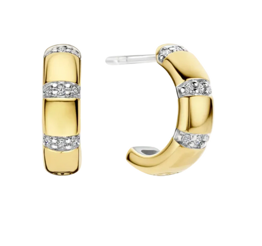 Ti Sento Vintage Zirconia Earrings