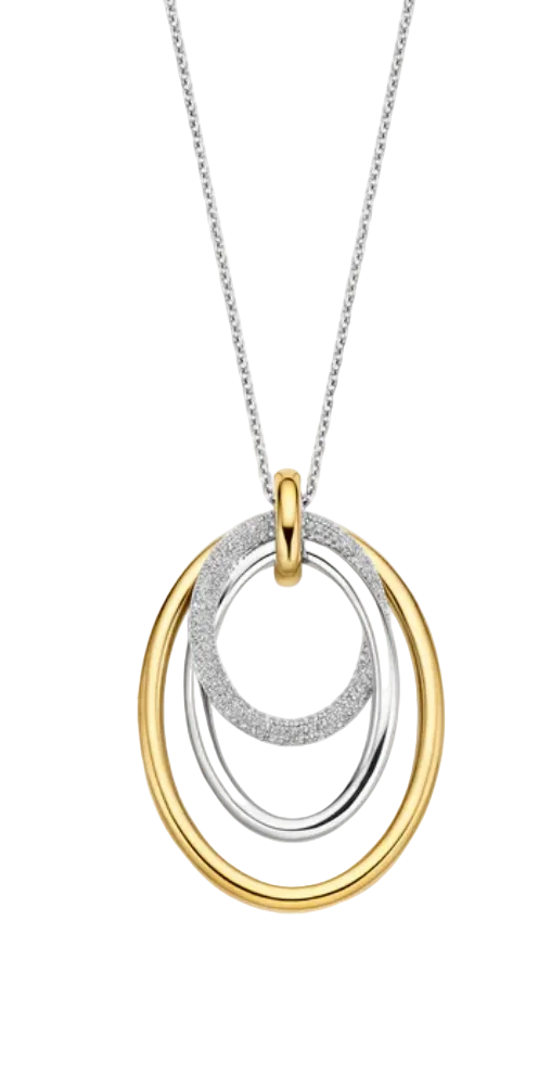 Ti Sento Layered Structure Necklace