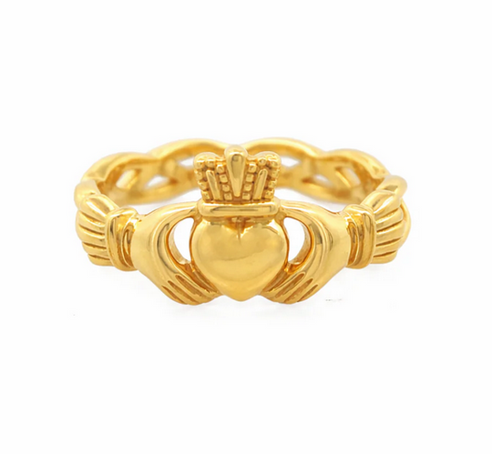 Burren Celtic Twist Ring