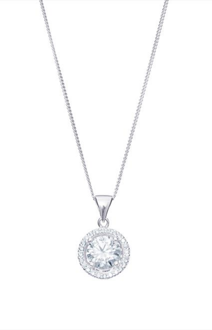 CZ Pendant Necklace