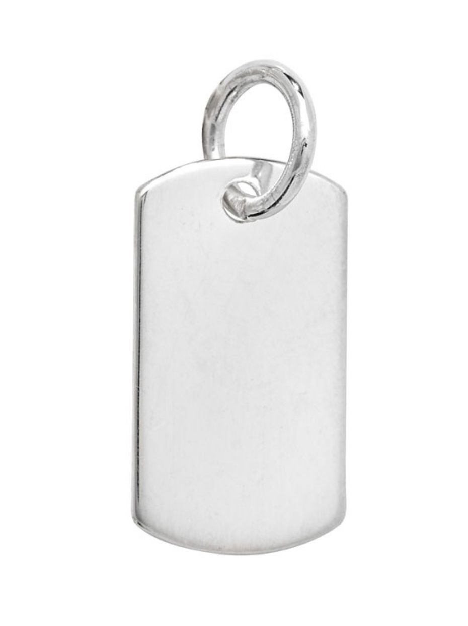 Plain Dog Tag Pendant