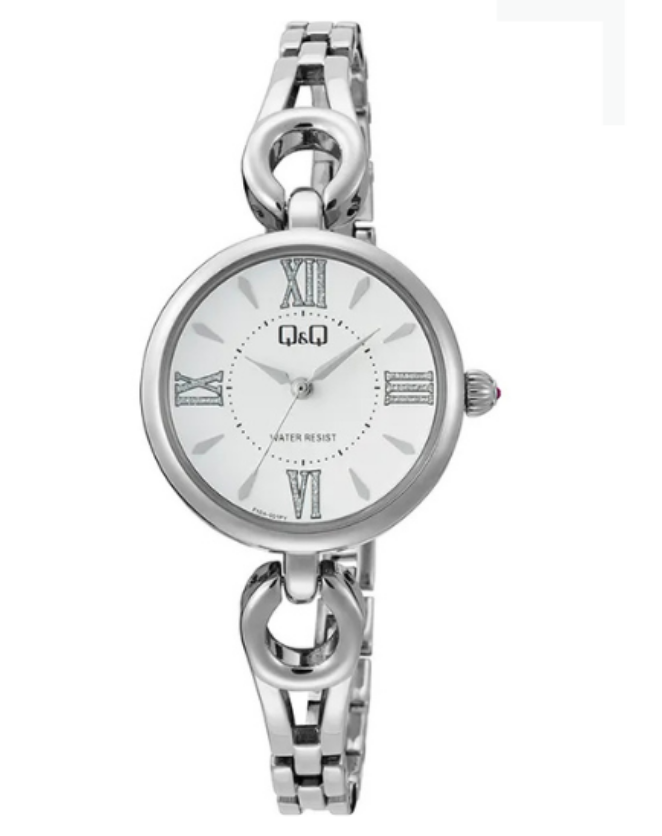 Q&Q Ladies Silver Watch