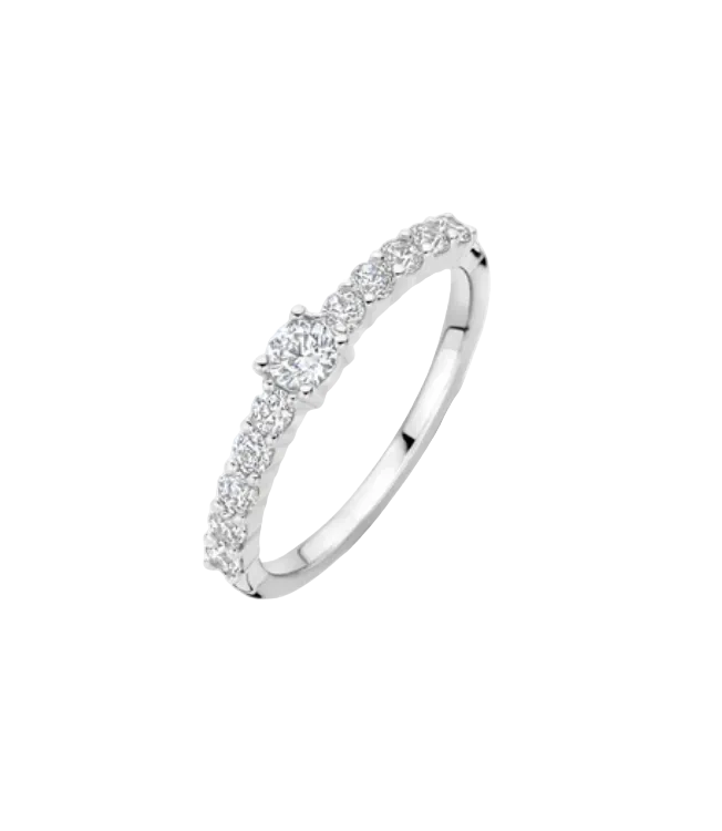Ti Sento Tennis Ring with Stone