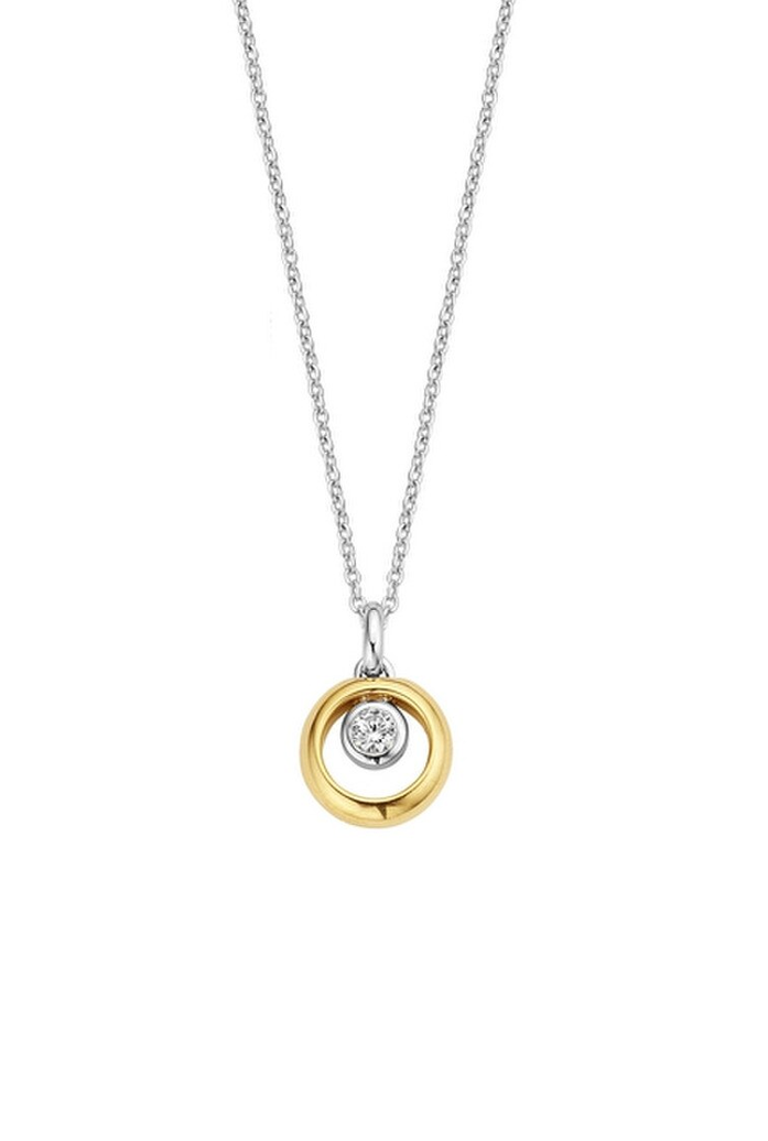 Moments Hanger + Collier Verguld