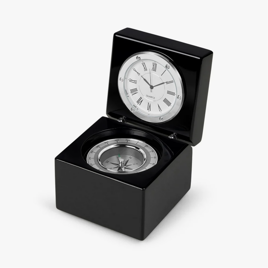 Clock and Compass Set