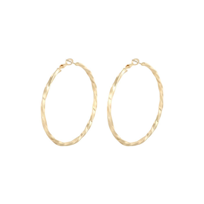 Creole6cm Hoops Gemma