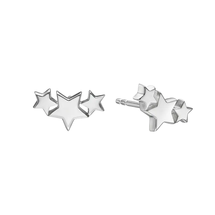 Little Star Halley Triple Star Studs