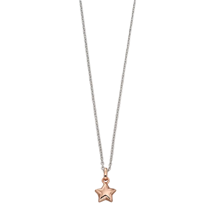 Harper Rose Gold Plated Small Star Pendant and Chain
