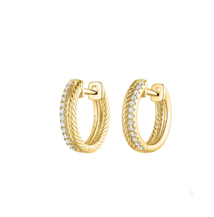 Nana Kay Glam Rebel Creole Ludia Earrings