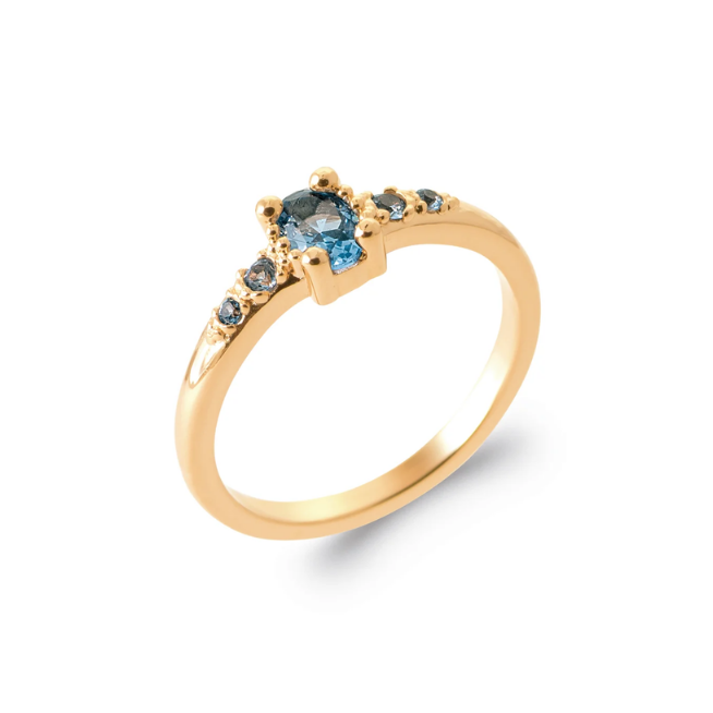 Burren Ocean Blue Ring
