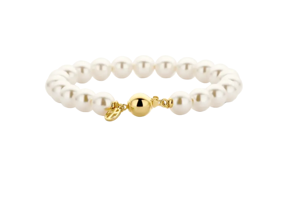 Ti Sento Icon Pearl Gold Vermeil Bracelet