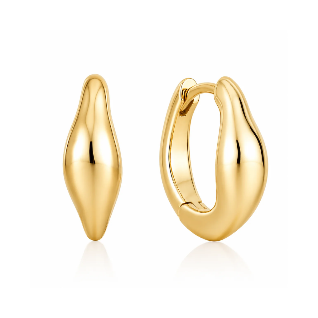 Burren All Eyes On Me Huggie Earrings