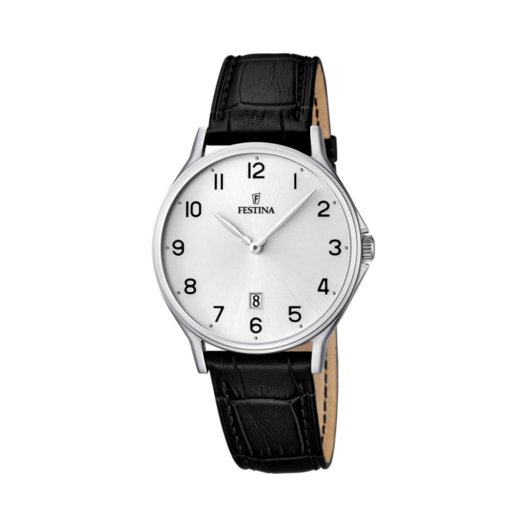 Festina Gents Silver Dial Watch