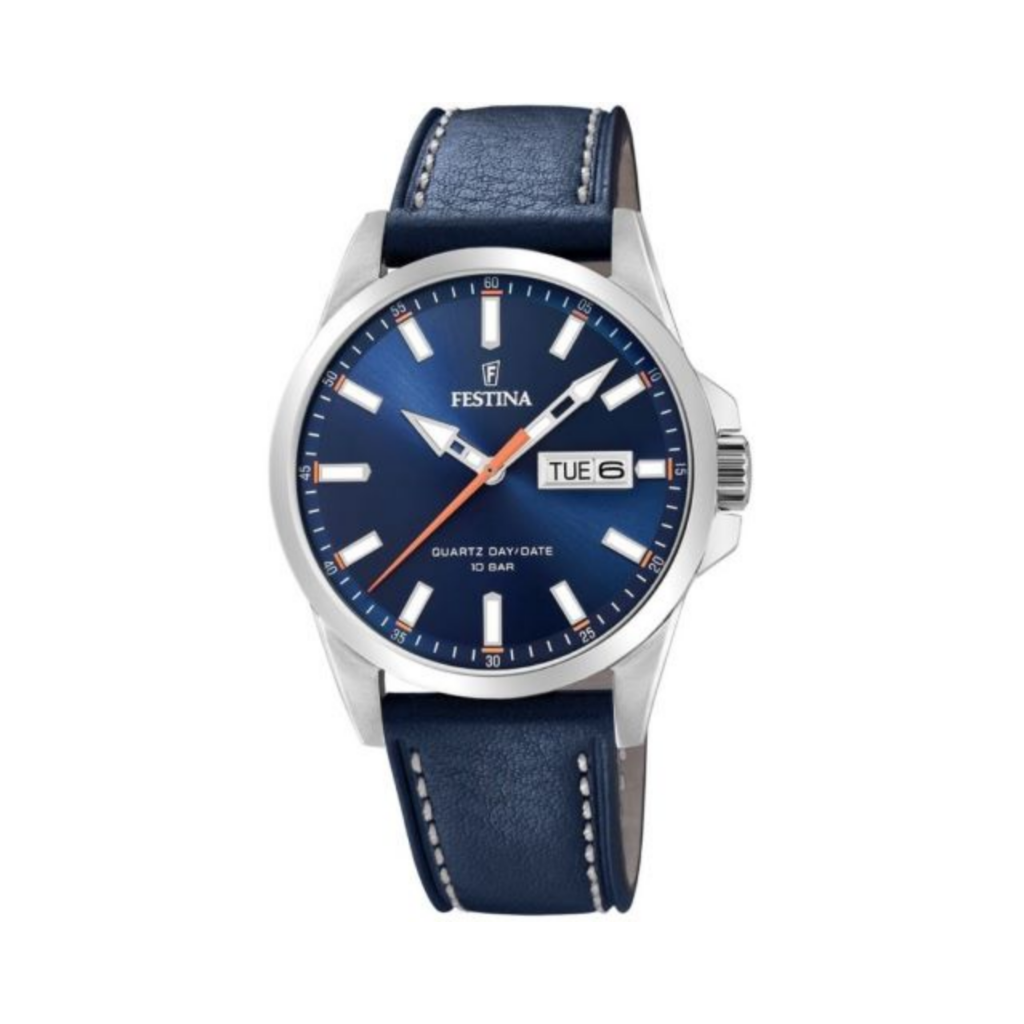 Festina Gents Classic Blue Dial Watch