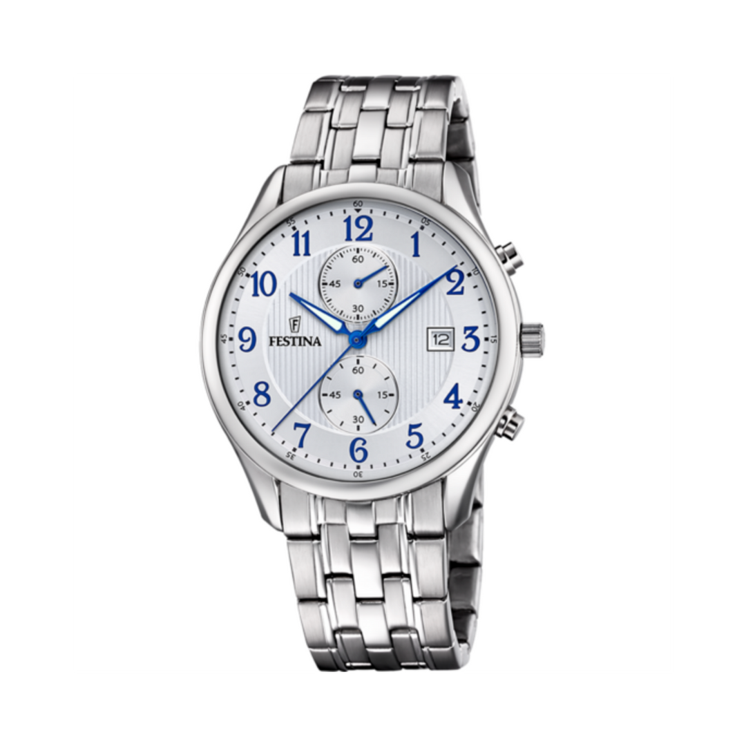 Festina Gents Steel Chronograph Watch